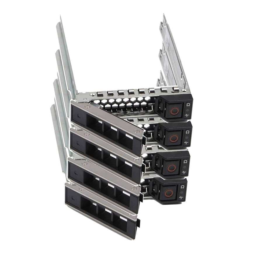 Pack-4 2.5 inch Hard Drive Caddy 0DXD9H DXD9H Compatible for